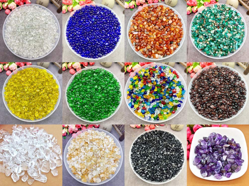 Amazon.co.jp: 浄化 さざれ 500g 天然石 パワーストーン 各種 5-15mm